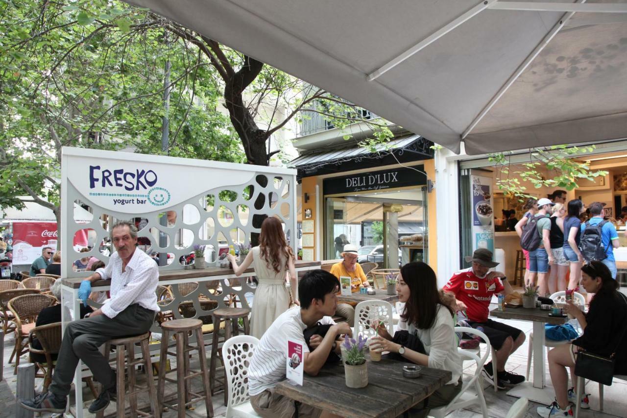 אתונה Stylish Studio Below The Acropolis מראה חיצוני תמונה
